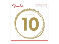 Fender 880XL 80/20 Dura-Tone com Revestimento 10-48 Fender 880XL 80/20 Dura-Tone com Revestimento 10-48